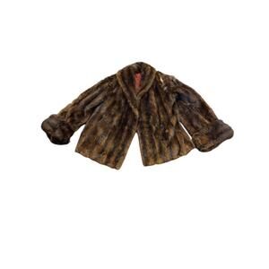 Damaged Vintage Mink Coat For Parts or Repair see Pics and Measurements For Size